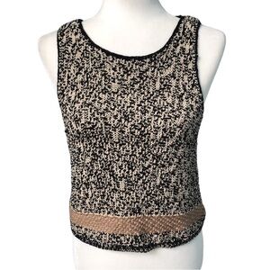 Lou & Grey Cropped Sweater Vest Size Medium